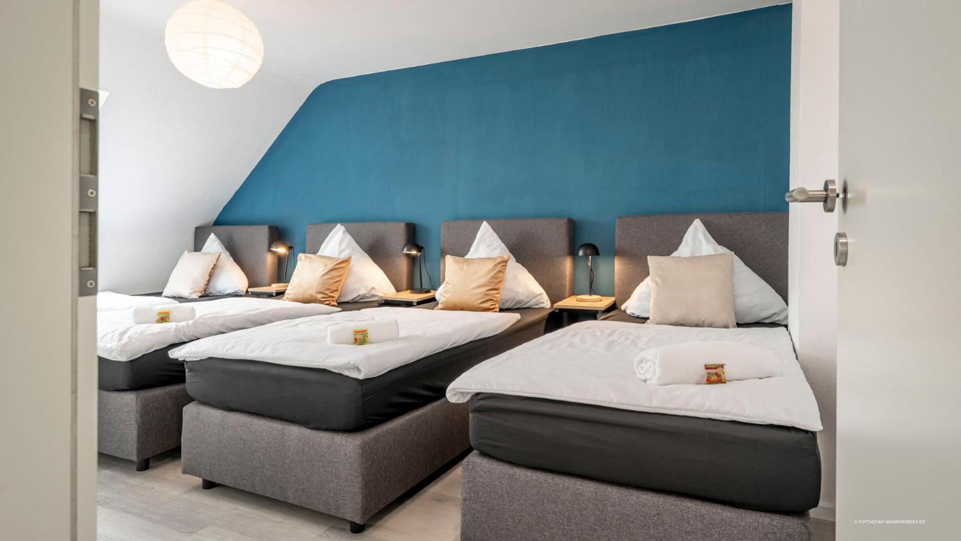 Xxl Design-Appartement Gardendesign Boxspring 8 Pers Zwischen Heidelberg Und Mannheim Edingen-Neckarhausen Bagian luar foto